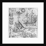 Queen Elizabeth I on Board a Ship by English School