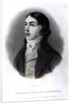 Portrait of Samuel Taylor Coleridge as a Young Man by Robert Hancock (after)