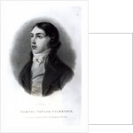 Portrait of Samuel Taylor Coleridge as a Young Man by Robert Hancock (after)