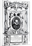 Frontispiece to 'Eighty Sermons Preached by that Learned and Reverend Divine, John Donne', pub. 1640 by Mattaus the Younger Merian
