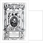 Frontispiece to 'Eighty Sermons Preached by that Learned and Reverend Divine, John Donne', pub. 1640 by Mattaus the Younger Merian