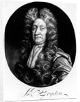 John Dryden engraved by William Faithorne by Johann Closterman