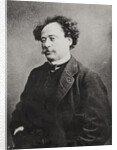 Alexandre Dumas Fils by French Photographer
