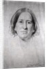 First Study for the Portrait of George Eliot 1860 by Samuel Laurence