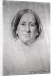First Study for the Portrait of George Eliot 1860 by Samuel Laurence
