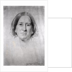 First Study for the Portrait of George Eliot 1860 by Samuel Laurence