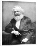 Portrait of Karl Marx by English Photographer