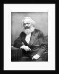 Portrait of Karl Marx by English Photographer