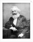 Portrait of Karl Marx by English Photographer