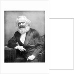 Portrait of Karl Marx by English Photographer