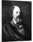Portrait of Alfred, Lord Tennyson by English School