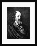 Portrait of Alfred, Lord Tennyson by English School