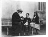 Portrait of Lev Nikolaevich Tolstoy with his Grandchildren by Russian Photographer