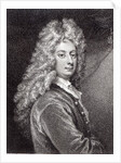 William Congreve engraved by P.W.Tomkins by Sir Godfrey Kneller