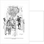 Mr. Collins and Charlotte were both standing at the gate in conversation with the ladies by Charles Edmund Brock