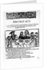 The First Act, a satirical play against William Prynne by English School