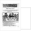 The First Act, a satirical play against William Prynne by English School