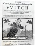 A Most Certain, Strange and True Discovery of a Witch, 1643 by English School