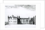 The Parliament House in Edinburgh by Wenceslaus (after) Hollar