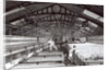 Interior of a Cotton Mill by English School