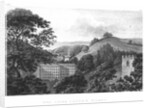 Two Upper Cotton Works, New Lanark Textile mills, 1796 by English School