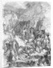 The Defeat of the English by the Welsh at Berwin by English School
