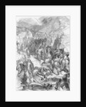 The Defeat of the English by the Welsh at Berwin by English School