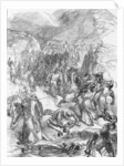 The Defeat of the English by the Welsh at Berwin by English School