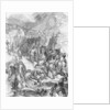 The Defeat of the English by the Welsh at Berwin by English School