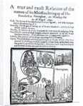 A True and Exact Relation of the Manner of his Majesty's Setting up of his Standard at Nottingham, on Monday by English School