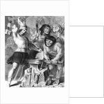 The Forge of Vulcan by English School