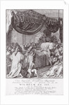 William III on his deathbed by Pieter van den Berge