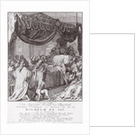 William III on his deathbed by Pieter van den Berge