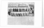 The Solemn Mock Procession of the Pope, Cardinals, Jesuits and Fryers Through the City of London on 'Queen Elizabeth's Day', 17th November 1679 by English School