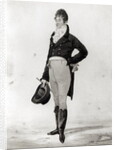 Portrait of George 'Beau' Brummell 1805 by Robert Dighton