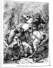 Stephen Taken Prisoner by Forces of Matilda in 1141 by Felix Philippoteaux (after)