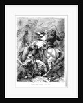 Stephen Taken Prisoner by Forces of Matilda in 1141 by Felix Philippoteaux (after)