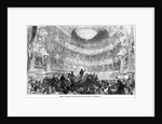 Meeting of the Anti-Corn Law League in Drury Lane Theatre by English School