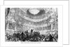 Meeting of the Anti-Corn Law League in Drury Lane Theatre by English School