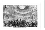 Meeting of the Anti-Corn Law League in Drury Lane Theatre by English School