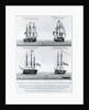 Portraits of the Vessels of the Polar Expedition of 1818 by English School