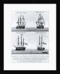 Portraits of the Vessels of the Polar Expedition of 1818 by English School