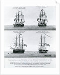 Portraits of the Vessels of the Polar Expedition of 1818 by English School