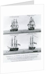 Portraits of the Vessels of the Polar Expedition of 1818 by English School