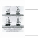 Portraits of the Vessels of the Polar Expedition of 1818 by English School