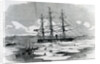 Ship exploring the Arctic by English School