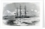 Ship exploring the Arctic by English School
