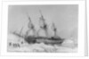 The Astrolabe in Pack-Ice, 1838 by Auguste Etienne Francois Mayer