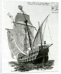 The Caravel 'Santa Maria' by English School