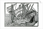 A Spanish Ship, 1496 by Christopher Columbus